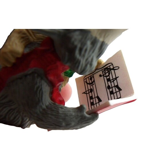 Hallmark Keepsake Christmas Tree Ornament Coyote Carols 1990 Vintage Singing - Picture 8 of 15